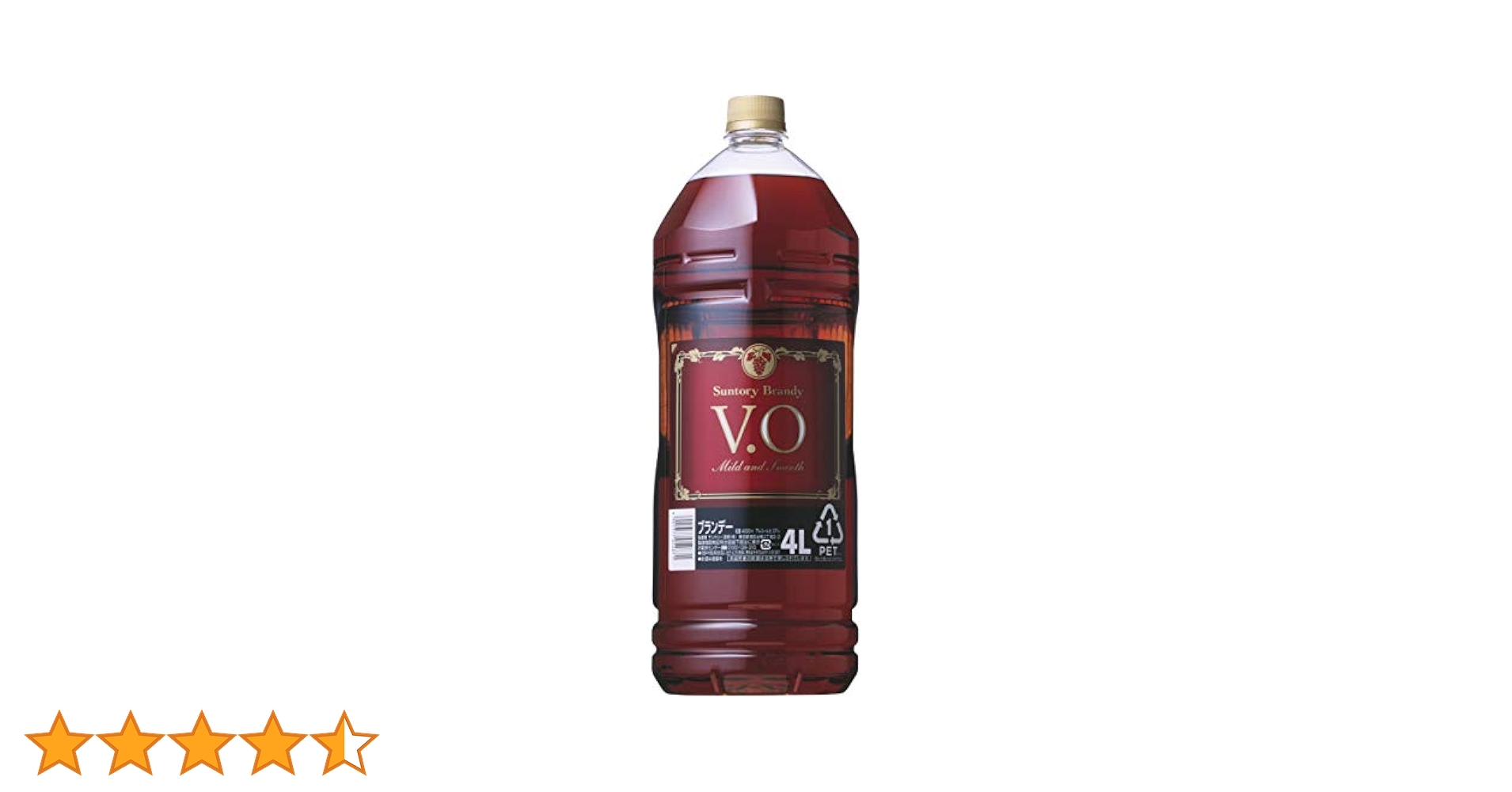 サントリー V.O. ブランデー 4L Amazon.co.jp: Suntory Brandy ブランデーV.O サントリー